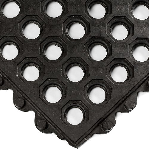 24/Seven Interlocking with Holes Natural Rubber No. 572